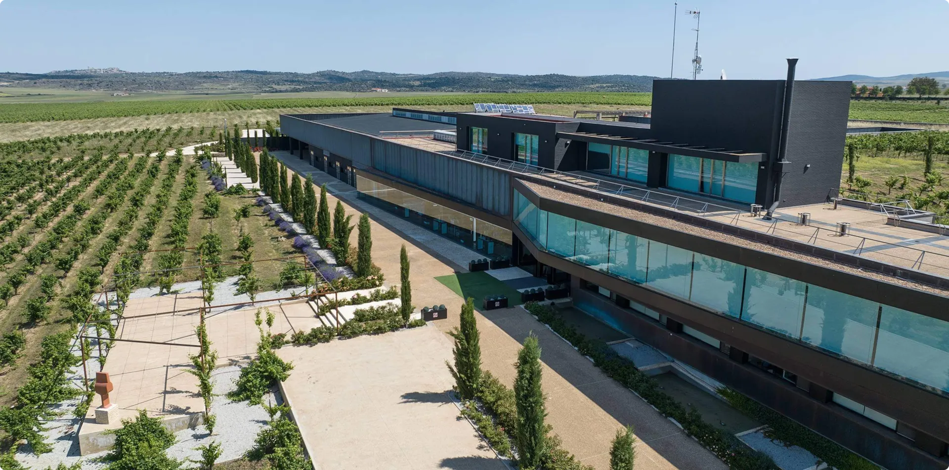Bodegas Habla — entorno de Casa del Aire